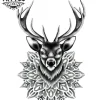 tatouage-ephemere-cerf-mandala-motif-temporaires-nature-et-art