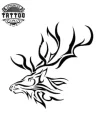 tatouage-ephemere-cerf-tribal-design-temporaire tatouage-ephemere-cerf-tribal-design-temporaire