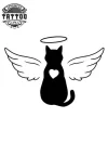 tatouage-ephemere-chat-ange-mignon-tendance tatouage-ephemere-chat-ange-mignon-tendance