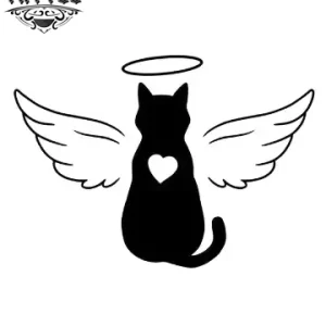 tatouage-ephemere-chat-ange-mignon-tendance tatouage-ephemere-chat-ange-mignon-tendance