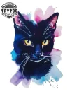 tatouageephemere_chat_aquarelle_artistique_eclatant tatouageephemere_chat_aquarelle_artistique_eclatant