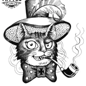 tatouage-ephemere-chat-botte-design-felin-unique tatouage-ephemere-chat-botte-design-felin-unique