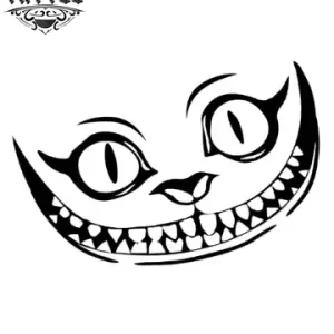 tatouage-ephemere-chat-cheshire-design-unique-temporaire tatouage-ephemere-chat-cheshire-design-unique-temporaire