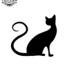 tatouage-ephemere-chat-style-minimaliste-discret tatouage-ephemere-chat-style-minimaliste-discret
