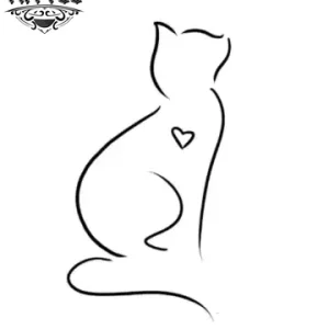tatouage-ephemere-fin-chat-discret-raffine tatouage-ephemere-fin-chat-discret-raffine