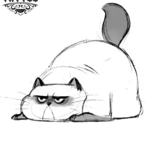 Tatouage Ephemere Gros Chat Design Temporaire Pour Amateurs de Felins Tatouage Ephemere Gros Chat Design Temporaire Pour Amateurs de Felins