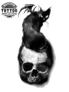tatouage-ephemere-chat-pour-homme-style-unique tatouage-ephemere-chat-pour-homme-style-unique