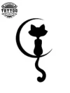 tatouage-ephemere-chat-noir-motif-lune-mystique tatouage-ephemere-chat-noir-motif-lune-mystique