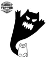 tatouage-ephemere-ombre-chat-design-realiste tatouage-ephemere-ombre-chat-design-realiste