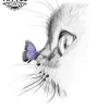 tatouage-ephemere-chat-papillon-elegant-et-realiste tatouage-ephemere-chat-papillon-elegant-et-realiste