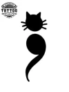 tatouage-chat-ephemere-design-original-amoureux-felins