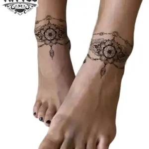tatouage-ephemere-cheville-arabesque-fleur-delicate tatouage-ephemere-cheville-arabesque-fleur-delicate