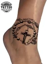 tatouage-ephemere-cheville-chapelet-style-religieux tatouage-ephemere-cheville-chapelet-style-religieux