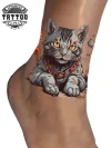 tatouage-ephemere-cheville-chat-felin-elegant