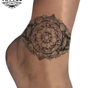 tatouage-cheville-fleur-delicate-motif-floral-temporaire tatouage-cheville-fleur-delicate-motif-floral-temporaire