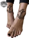 tatouage cheville ephemere girafe design original elegant tatouage cheville ephemere girafe design original elegant