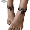tatouage CHEVILLE ephemere libellule design delicat tendance tatouage CHEVILLE ephemere libellule design delicat tendance