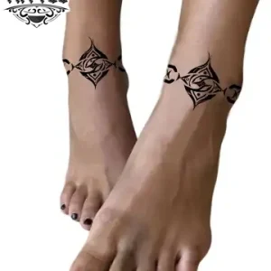 tatouage-ephemere-cheville-minimaliste-elegant-raffine tatouage-ephemere-cheville-minimaliste-elegant-raffine