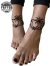 tatouage-cheville-palmier-elegant-tendance-temporaire tatouage-cheville-palmier-elegant-tendance-temporaire