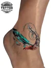tatouage ephemere plume cheville style boheme tatouage cheville tatouage ephemere plume cheville style boheme tatouage cheville