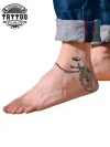 tatouage-ephemere-velo-cheville-tendance-style tatouage-ephemere-velo-cheville-tendance-style