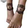 Tatouage éphémère cheville zen motif spirituel Tatouage éphémère cheville zen motif spirituel
