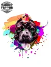 Tatouage-ephemere-chien-abstrait-artistique Tatouage-ephemere-chien-abstrait-artistique
