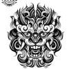 tatouage-ephemere-chien-chinois-elegant-temporarie-pour-amateurs-tatouage-CHIEN tatouage-ephemere-chien-chinois-elegant-temporarie-pour-amateurs-tatouage-CHIEN