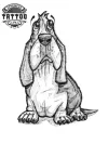 tatouage-ephemere-chien-dessin-artistique-amoureux-animaux
