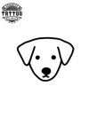 tatouage ephemere chien discret petite taille amour des chiens