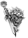 tatouage-ephemere-chien-fu-japonais-art-corporel-temporaire tatouage-ephemere-chien-fu-japonais-art-corporel-temporaire