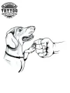 tatouage-ephemere-chien-design-canin-homme-temporary-tattoo tatouage-ephemere-chien-design-canin-homme-temporary-tattoo