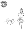 tatouage-ephemere-chien-humain-amoureux-des-chiens tatouage-ephemere-chien-humain-amoureux-des-chiens