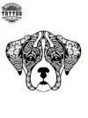 tatouage-ephemere-chien-mandala-design-unique-image-alt tatouage-ephemere-chien-mandala-design-unique-image-alt