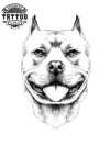 tatouage-ephemere-chien-pitbull-temporary-tattoo-design