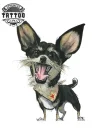 tatouage-ephemere-chien-russie-motif-canin-temporaires