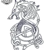 tatouage-ephemere-chien-viking-style-nordique tatouage-ephemere-chien-viking-style-nordique