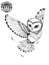 tatouage-chouette-artistique-dessin-realiste-ephemere tatouage-chouette-artistique-dessin-realiste-ephemere