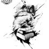 tatouage-ephemere-chouette-stylisee-temporaire-nature tatouage-ephemere-chouette-stylisee-temporaire-nature