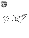 tatouage-ephemere-coeur-avion-design-elegant-voyageurs tatouage-ephemere-coeur-avion-design-elegant-voyageurs