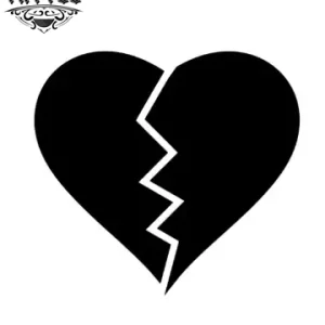 tatouage coeur brisé femme temporaire élégant tatouage coeur brisé femme temporaire élégant