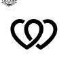 tatouage-coeur-double-design-romantique-waterproof tatouage-coeur-double-design-romantique-waterproof