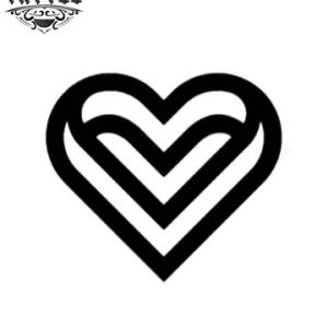 tatouage ephémère coeur m taille moyenne longue durée tatouage ephémère coeur m taille moyenne longue durée