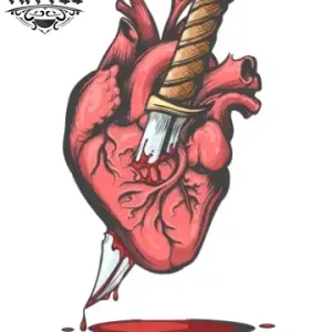 tatouage-coeur-temporaire-M-femme-homme tatouage-coeur-temporaire-M-femme-homme