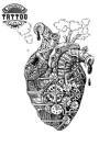 tatouage-coeur-mecanique-design-realiste tatouage-coeur-mecanique-design-realiste