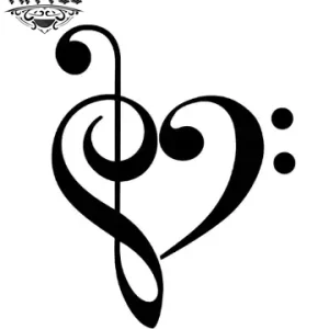 tatouage-ephémère-coeur-note-musique tatouage-ephémère-coeur-note-musique