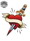 tatouage-coeur-poignard-temporaire-ephemere tatouage-coeur-poignard-temporaire-ephemere