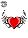 tatouage-coeur-rouge-temporaire-peau tatouage-coeur-rouge-temporaire-peau