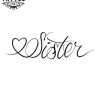 tatouage-coeur-ephemere-soeur-design-tendance-amour-fraternel tatouage-coeur-ephemere-soeur-design-tendance-amour-fraternel
