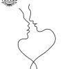 tatouage-ephemere-coeur-visage-design-original tatouage-ephemere-coeur-visage-design-original